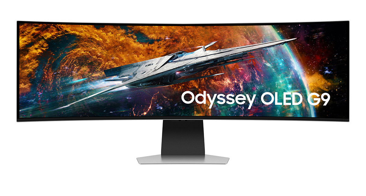 Samsung OLED G9 Front